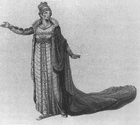 Gioachino Rossini - Elisabetta regina d’Inghilterra - Acuarela - Teatro San Carlo - Nápoles 1815